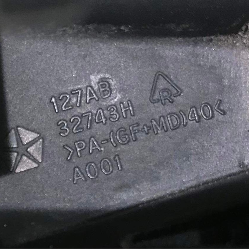 2002 - 2010 Dodge Ram OEM Front Left Door Interior Handle Part No 127AB32743H - Picture 10 of 10
